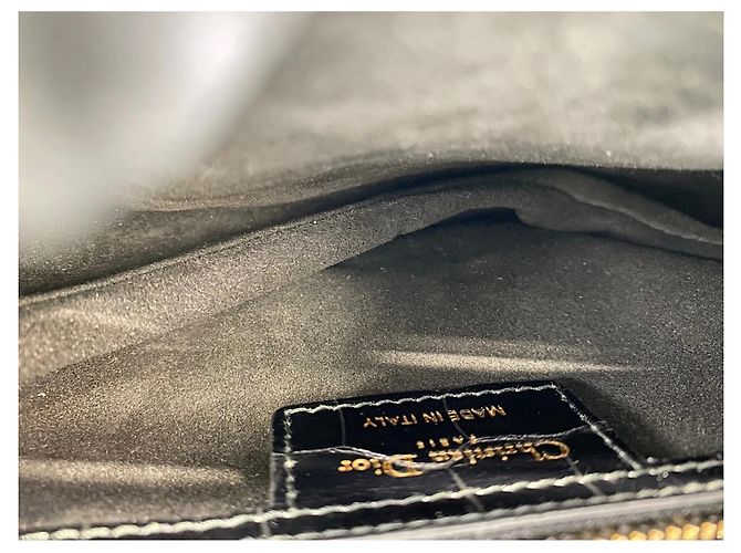 Borsa a Spalla Saddle Christian Dior Nero - vista 12