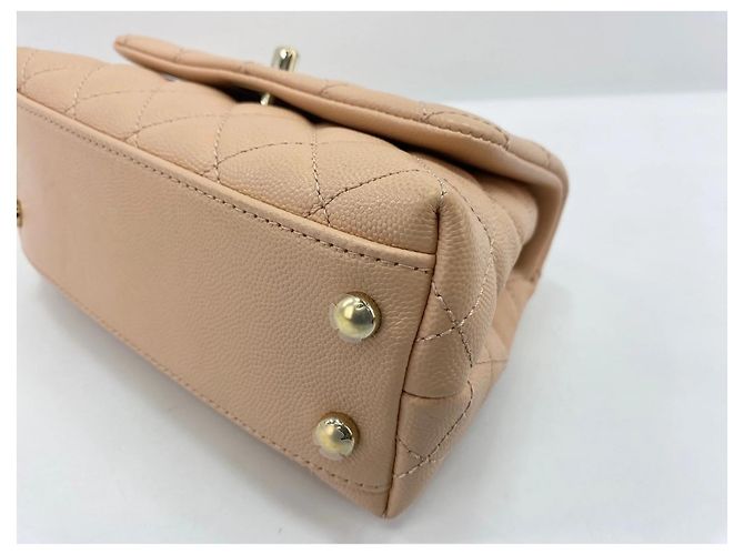 Borsa a Spalla CHANEL Mini Matelassé Rosa - vista 8