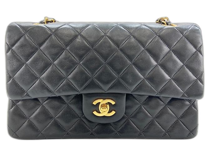 Timeless CHANEL Matelassé 25 Bolsa de Ombro Preto - vista 2