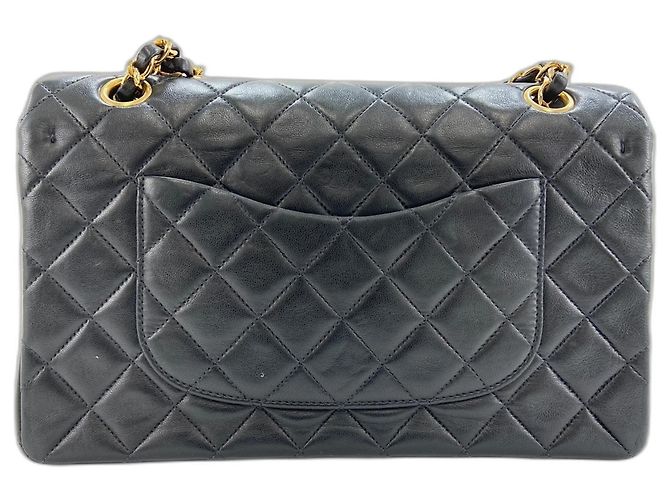 Timeless CHANEL Matelassé 25 Bolsa de Ombro Preto - vista 3