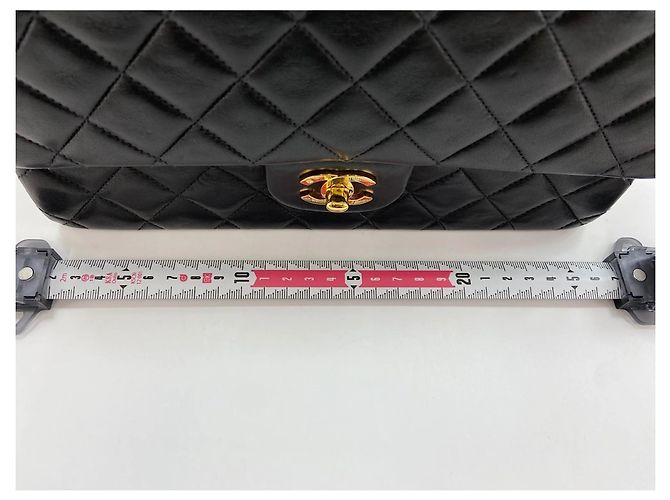 Timeless CHANEL Matelassé 25 Bolsa de Ombro Preto - vista 4