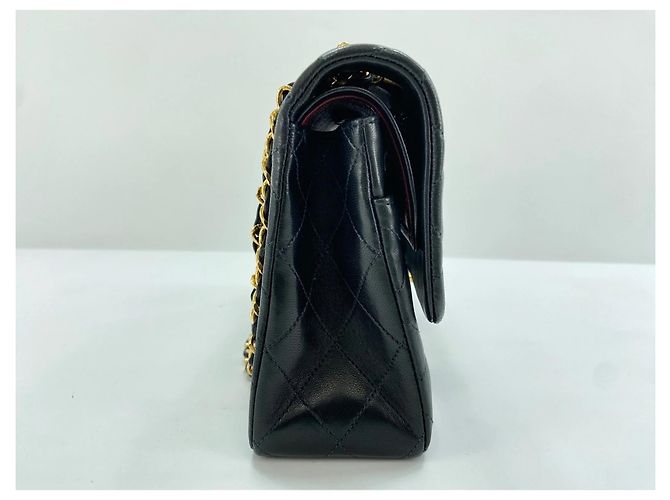 Timeless CHANEL Matelassé 25 Bolsa de Ombro Preto - vista 5