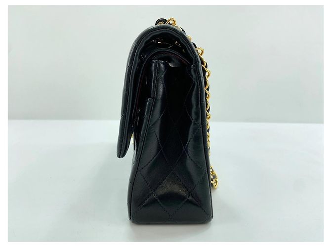 Timeless CHANEL Matelassé 25 Bolsa de Ombro Preto - vista 6
