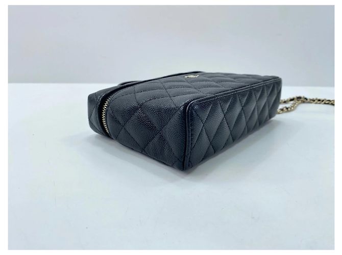 Timeless Borsa a Spalla Chanel Matelassé in Nero - vista 7