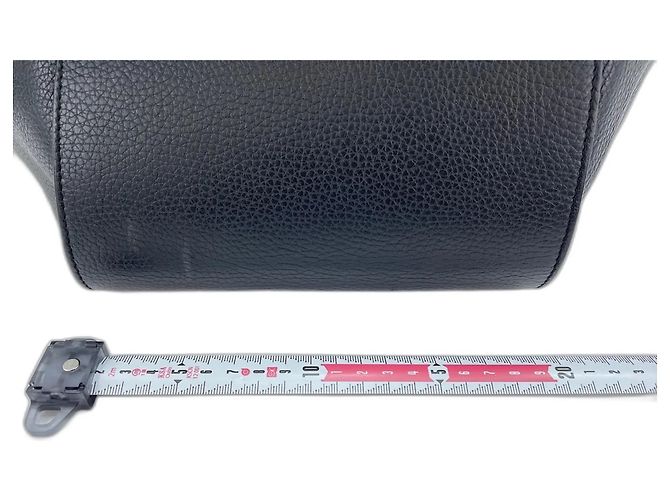 Borsa Hammock Loewe in pelle nera Nero - vista 3