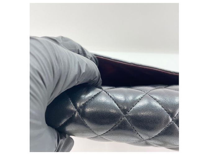 CHANEL Matelassé 25 Shoulder Bag Nero - vista 13
