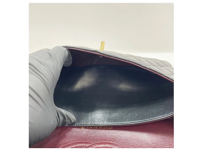 CHANEL Matelassé 25 Shoulder Bag Nero - vista 8
