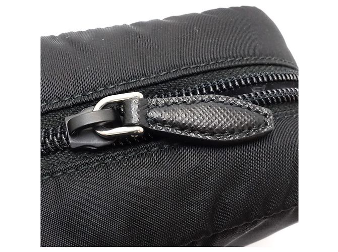Prada Vera Small Pouch Tasche Schwarz - Ansicht 11