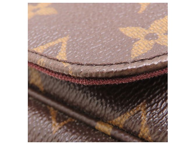 Borsa a Spalla Louis Vuitton Monogram Favorite MM Marrone - vista 19