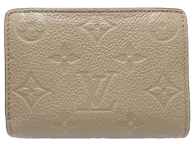 Louis Vuitton Monogram Empreinte Bi-fold Wallet Grau - Ansicht 2