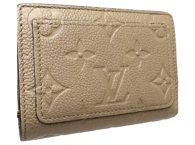 Louis Vuitton Monogram Empreinte Bi-fold Wallet Grau - Ansicht 4