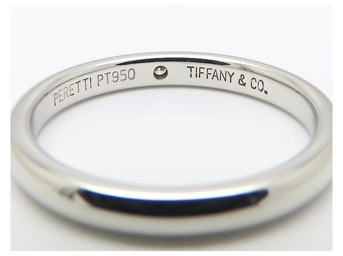 Tiffany & Co. Platin 950 Diamant Stacking-Ring - Ansicht 7