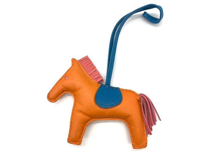Hermès Charm per borsa Rodeo MM Hermes Arancione - vista 2