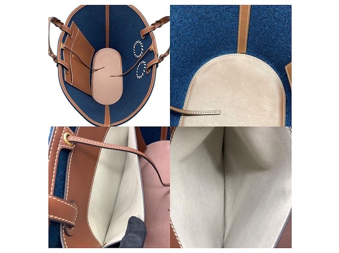 Tote in feltro Anya Hindmarch Eyes - vista 5