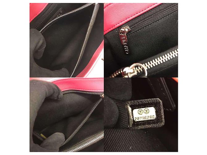 Chanel Matelassé Lackleder Chain Shoulder Bag Pink - Ansicht 7