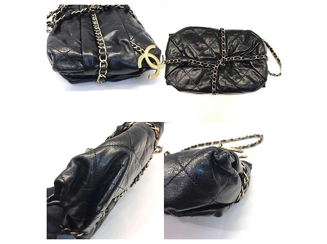 Clutch Chanel Midnight Swim Balchon Nero - vista 4