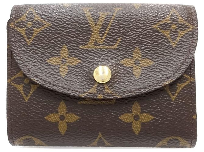 Cartera tríptico Monogram Louis Vuitton Castaño - vista 2