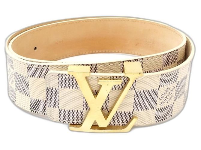 Louis Vuitton Damier Azur Standard Gürtel - Ansicht 2