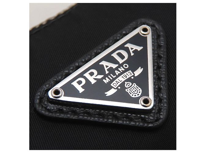 Borsa a tracolla Prada Re-Edition 2005 Re-Nylon Nero - vista 10