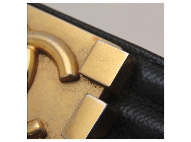 Borsa a tracolla Chanel Boy Chanel in pelle di vitello nera Nero - vista 18