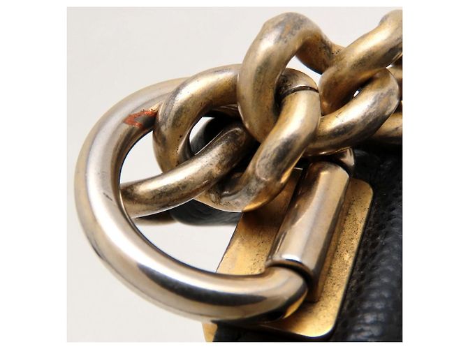 Borsa a tracolla Chanel Boy Chanel in pelle di vitello nera Nero - vista 23