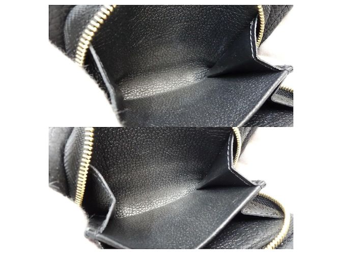 Louis Vuitton Monogram Empreinte Bi-fold Wallet Schwarz - Ansicht 10