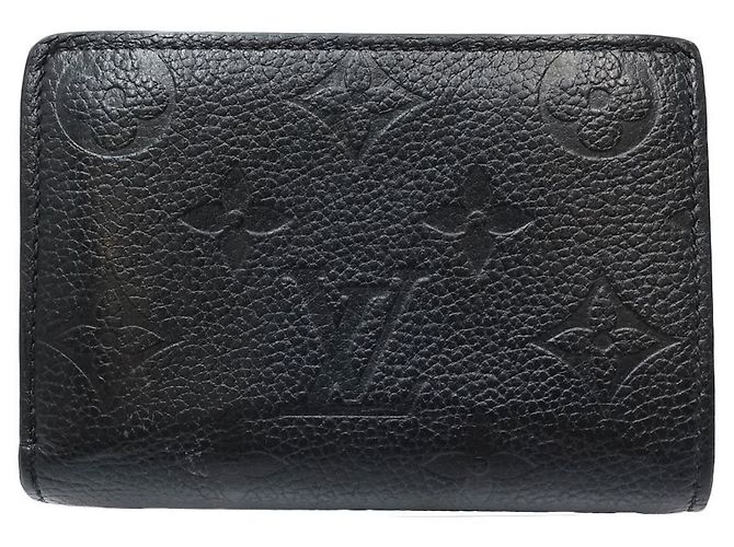 Louis Vuitton Monogram Empreinte Bi-fold Wallet Schwarz - Ansicht 2