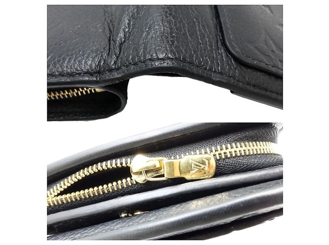 Louis Vuitton Monogram Empreinte Bi-fold Wallet Schwarz - Ansicht 6