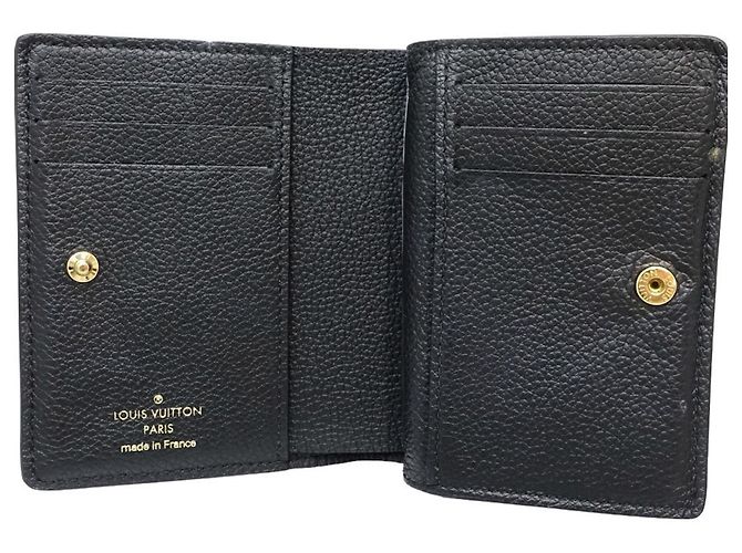 Louis Vuitton Monogram Empreinte Bi-fold Wallet Schwarz - Ansicht 7
