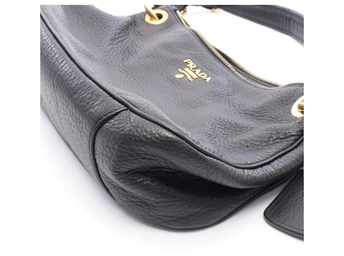 Borsa a tracolla Prada Vitello Daino Nero - vista 5