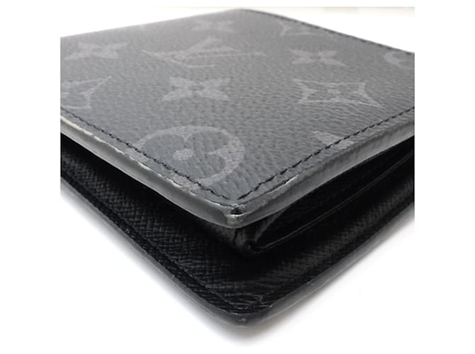 Louis Vuitton Monogram Eclipse Bi-fold Wallet Black - view 5