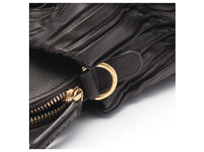 Borsa Bvlgari Bulgari Leoni Marrone Verde - vista 10