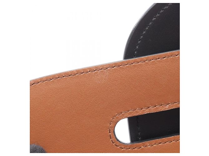 Borsa a Spalla Prada City Calf Marrone Nero - vista 5