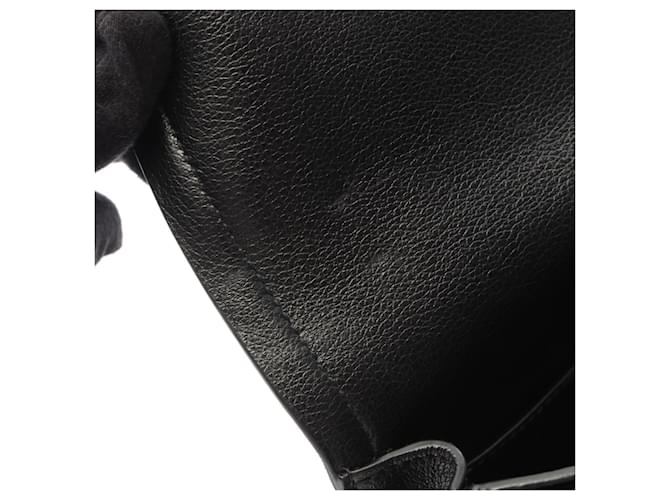 Borsa a tracolla Prada GLACE'CALF Nero - vista 6