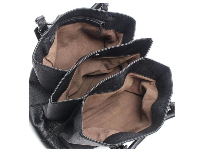Borsa Bottega Veneta Intrecciato Roma Medium Nero - vista 3