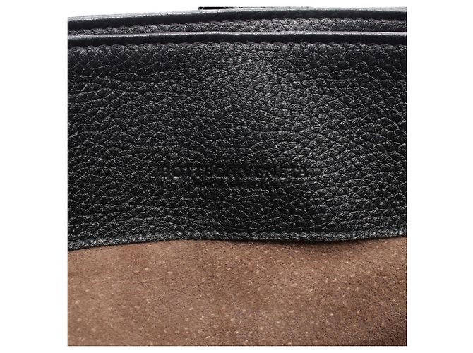 Borsa Bottega Veneta Intrecciato Roma Medium Nero - vista 4