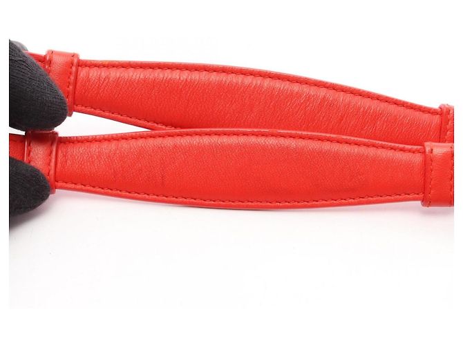Borsa a tracolla Small Olympia Bottega Veneta Rosso - vista 18