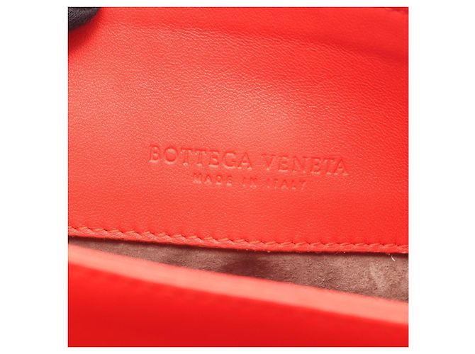 Borsa a tracolla Small Olympia Bottega Veneta Rosso - vista 4