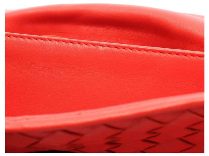 Borsa a tracolla Small Olympia Bottega Veneta Rosso - vista 6