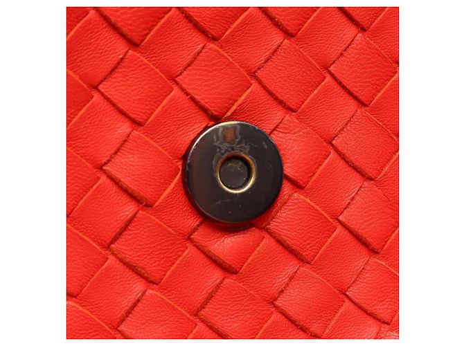 Borsa a tracolla Small Olympia Bottega Veneta Rosso - vista 9