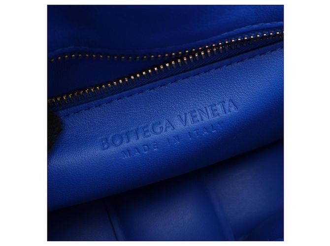 Borsa a Spalla The Chain Cassette Bottega Veneta Blu - vista 4
