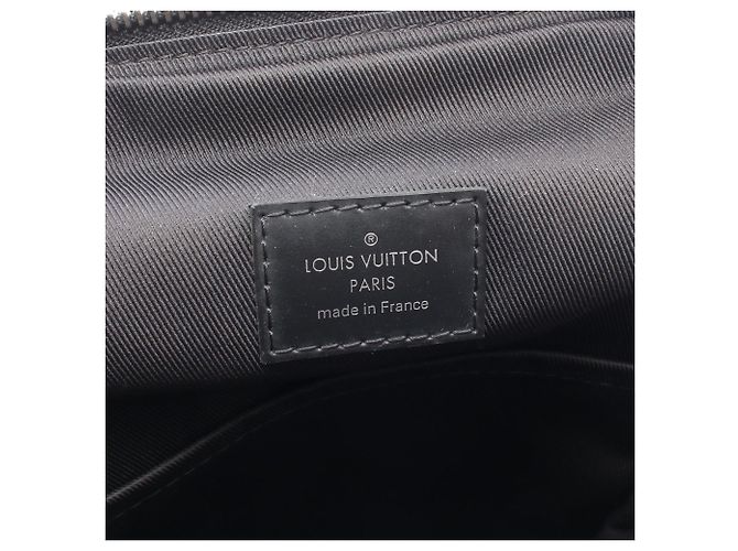 Borsa a tracolla Louis Vuitton Avenue Nero Damier ebene - vista 4