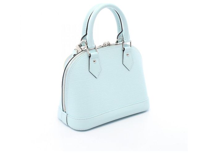 Borsa 2-Way Louis Vuitton Alma BB Seaside Blu - vista 2