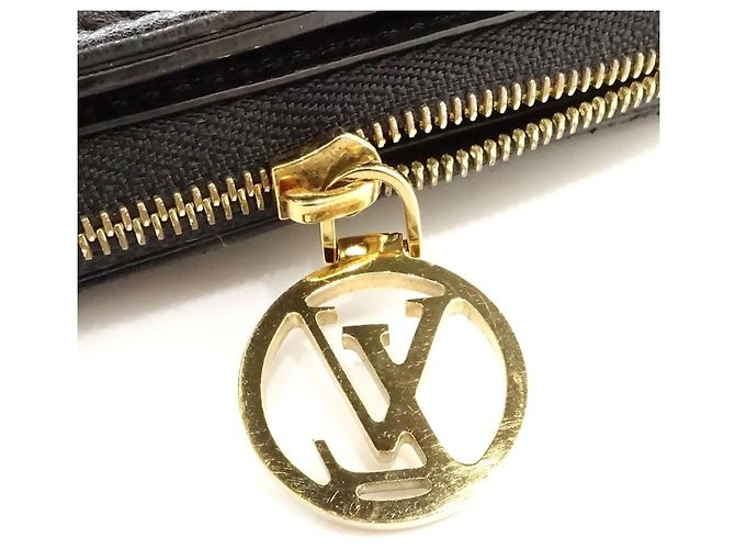 Louis Vuitton Monogram Bi-fold Wallet Schwarz - Ansicht 13