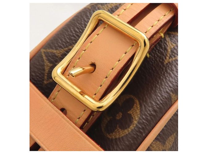 Louis Vuitton Monogram Boite Chapeau Souple MM Borsa a Spalla Marrone - vista 15