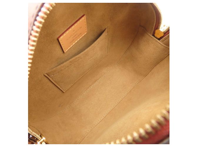 Louis Vuitton Monogram Boite Chapeau Souple MM Borsa a Spalla Marrone - vista 6