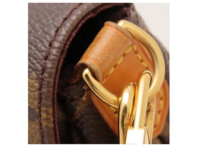 Borsa a Spalla Louis Vuitton Monogram Favorite PM Marrone - vista 14