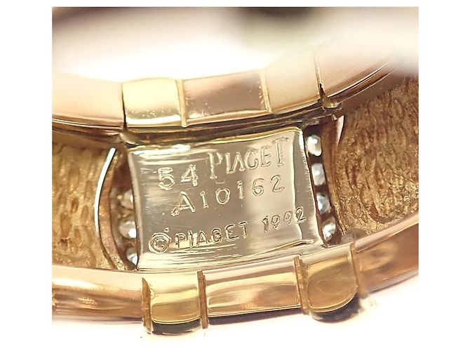 Anello Tanagra in oro giallo e diamanti di Piaget - vista 6