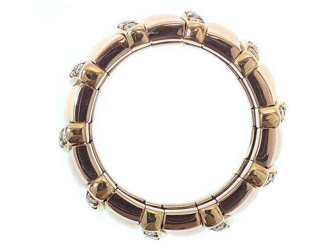 Anello Tanagra in oro giallo e diamanti di Piaget - vista 7
