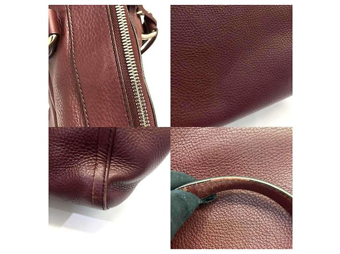 Gucci Soho Tote Bag Bordeaux Leder - Ansicht 6